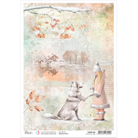 Ciao Bella - The Gift of Love, Rice Paper A4, The Girf of Love