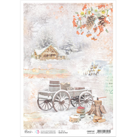 Ciao Bella - The Gift of Love, Rice Paper A4, Winter Mood