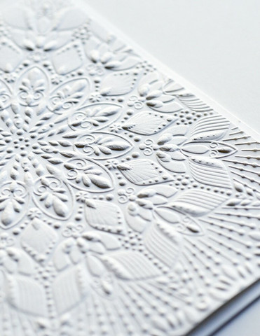 Memory Box - 3D Embossing Folder, Stunning Mandala, Kohokuviointitasku