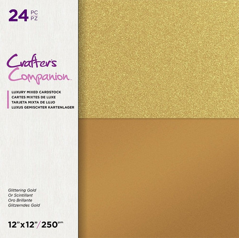 Crafter's Companion - Luxury Mixed Cardstock Pad 12