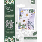 Crafter`s Companion - Winter White, Stanssisetti, Splendid Poinsettia