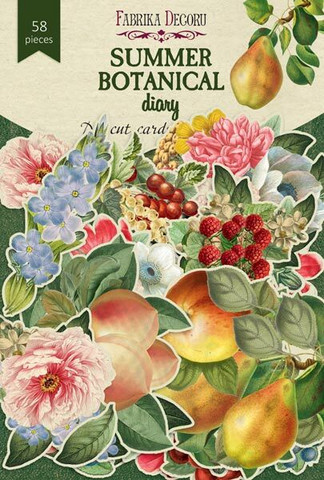 Fabrika Decoru - Summer Botanical Diary, Leikekuvat, 58 osaa