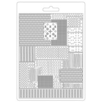 Stamperia - Lady Vagabond Lifestyle, Soft Mould, Muotti, A5, Metal Pattern