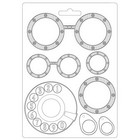 Stamperia - Lady Vagabond Lifestyle, Soft Mould, Muotti, A5, Goggles