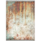 Stamperia - Lady Vagabond Lifestyle, Rice Paper, A4, Rust Effect