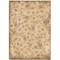 Stamperia - Lady Vagabond Lifestyle, Rice Paper, A4, Floreal Texture