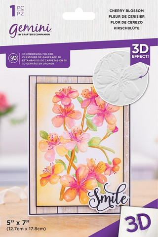 Gemini - 3D Embossing Folder, Cherry Blossom
