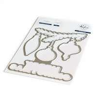 Pinkfresh Studio - Holiday Ornaments, Stanssisetti