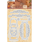 Studio Light - Jenine's Mindful Warm & Cozy, Lantern & Label nr.92, Stanssisetti