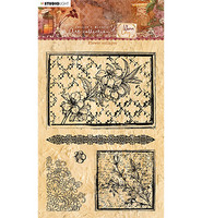 Studio Light - Jenine's Mindful Warm & Cozy, Flower Collages nr.109, Leimasetti