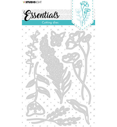 Studio Light - Cutting Die Essentials, Die Long flowers, Stanssisetti