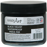 Handy Art - Black Velvet India Ink, 59ml