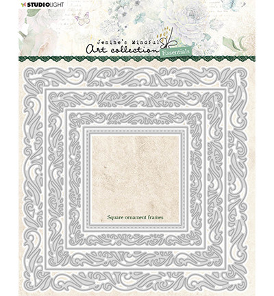 Studio Light - Jenine's Mindful Art, Square Ornament Frames, Stanssisetti