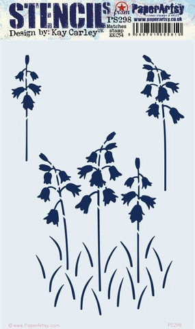 PaperArtsy - Stencil 298, Sapluuna