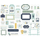 Echo Park - It's A Boy Frames & Tags, Leikekuvia, 33 kpl