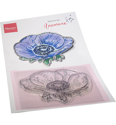 Marianne Design - Tiny's Flowers - Anemone, Leima- ja stanssisetti