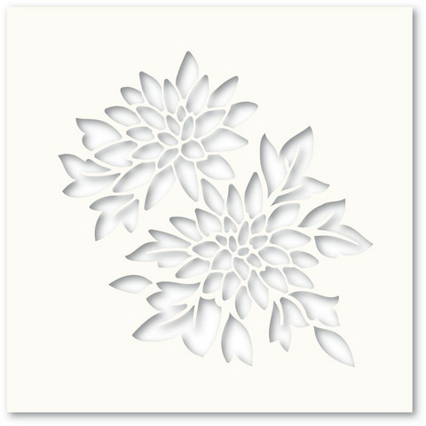 Poppy Stamps - Chrysanthemum, Sapluuna 6