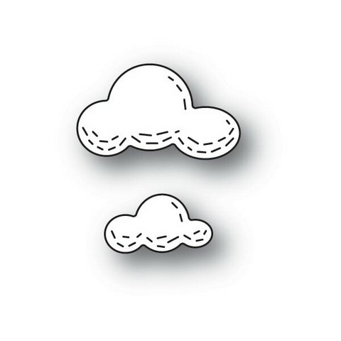 Poppy Stamps - Whittle Clouds, Stanssisetti