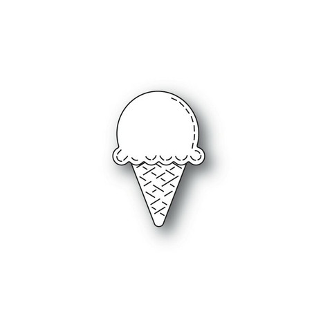 Poppy Stamps - Whittle Ice Cream Cone, Stanssi