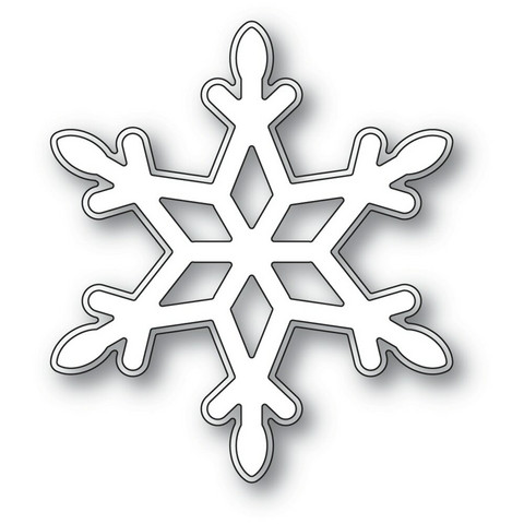 Poppy Stamps - Diamond Snowflake, Stanssisetti