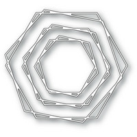 Memory Box - Stylish Hexagon Trio, Stanssisetti