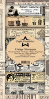Paper Favourites - Vintage Newspaper Slim Paper Pack, Paperikko
