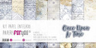 Papers For You - Once Upon A Time, Canvas Scrap Pack 12