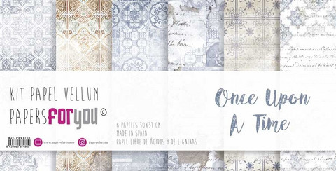Papers For You - Once Upon A Time, Vellum Paper Pack 12
