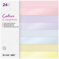 Crafter's Companion - Pastels, Luxury Mixed Cardstock 12