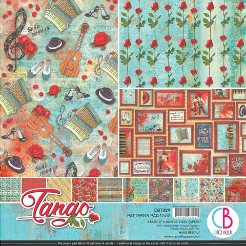 Ciao Bella - Tango, Patterns Pad 12