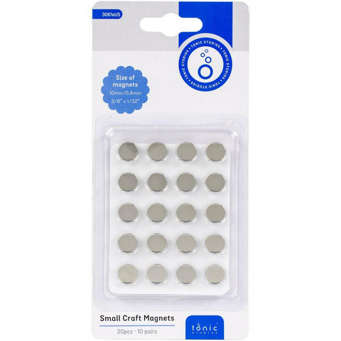Tonic Studios - Small Craft Magnets 10mm, 20kpl