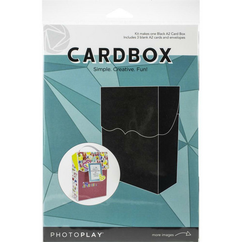 Photoplay - Cardbox, Cards & Envelopes, Musta