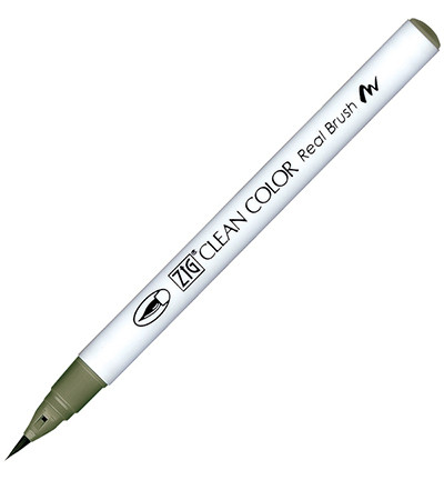 ZIG - Clean Color Real Brush, Green Gray 403