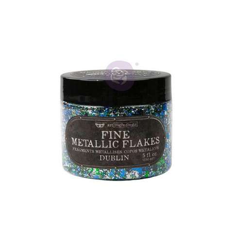 Prima Marketing - Finnabair Art Ingredients Fine Metal Flakes, Dublin, 150ml