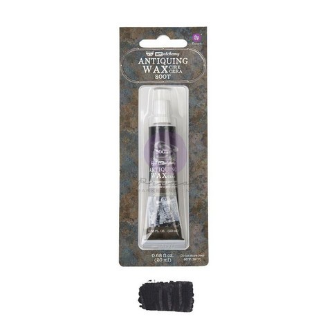 Prima Marketing - Finnabair Art Alchemy Matte Wax, Soot