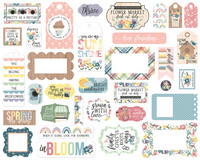 Echo Park - New Day Frames & Tags, Leikekuvia, 33 kpl