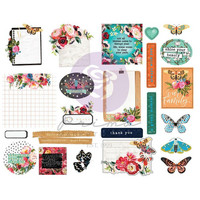 Prima Marketing - Painted Floral, Stickers, 2 arkkia