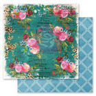 Prima Marketing - Painted Floral, Double-Sided Cardstock 12