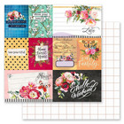 Prima Marketing - Painted Floral, Double-Sided Cardstock 12