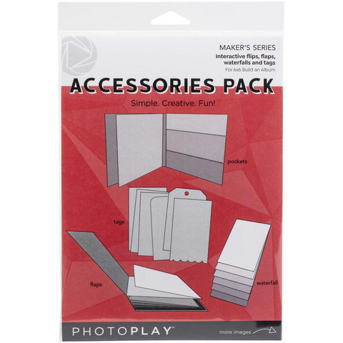 PhotoPlay - Build An Album Accessories Pack, White