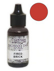 Tim Holtz - Distress Archival Täyttöpullo, Fired Brick