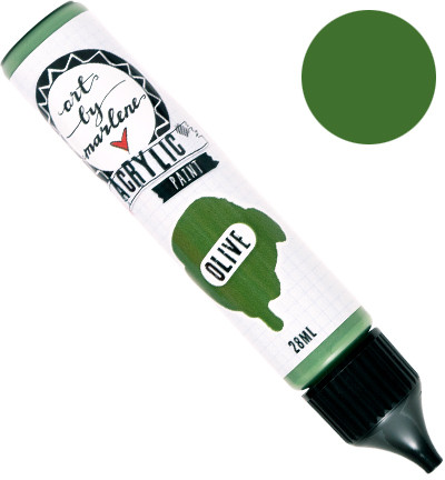 Art by Marlene - Acrylic Paint, Olive Essentials nr.27, 28ml
