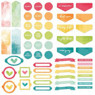 49 And Market - Spectrum Sherbert Chipboard Set, 61osaa