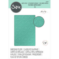 Sizzix - Multi-Level Textured Impressions Embossing Folder By Olivia Rose, Kohokuviointitasku, Ornamental Pattern