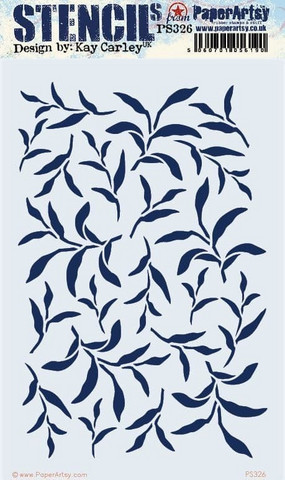 PaperArtsy - Stencil 326, Sapluuna