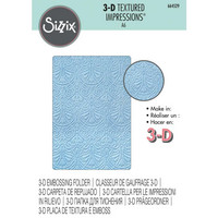 Sizzix - 3D Textured Impressions Embossing Folder, Kohokuviointitasku, Baroque