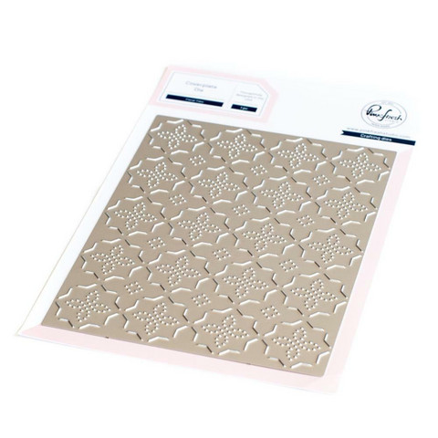 Pinkfresh Studio - Floral Tiles Cover Plate, Stanssi