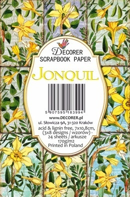 Decorer - Jonquil, Korttikuvia, 24 osaa