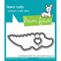 Lawn Fawn - Croc My World, Stanssisetti