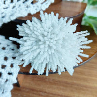 Dress My Craft - Sugar Thread Pollen, White